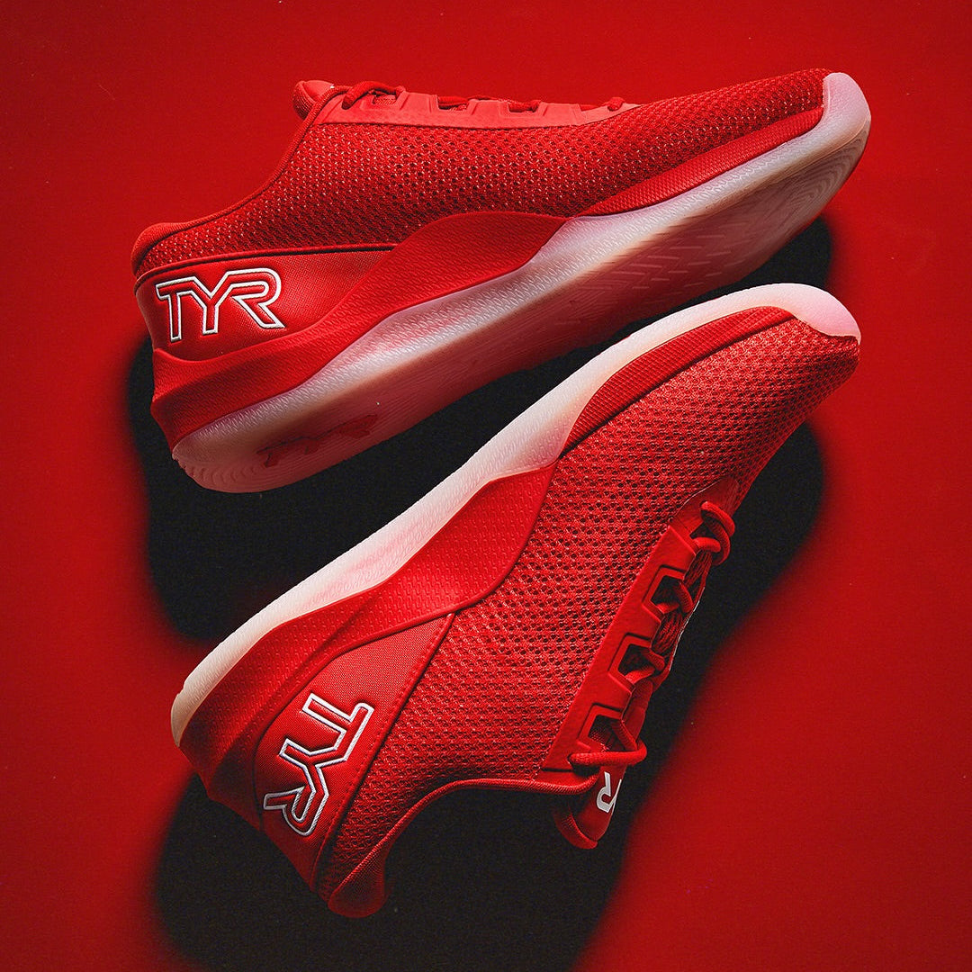 Men's TYR CXT-2 Trainer | El Matador (Red/White) – Box Basics