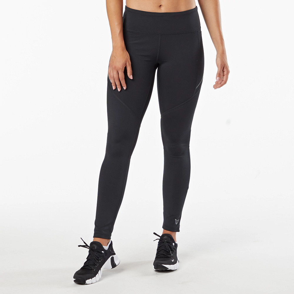 Black Hypnotic Workout Leggings with Good Compression
