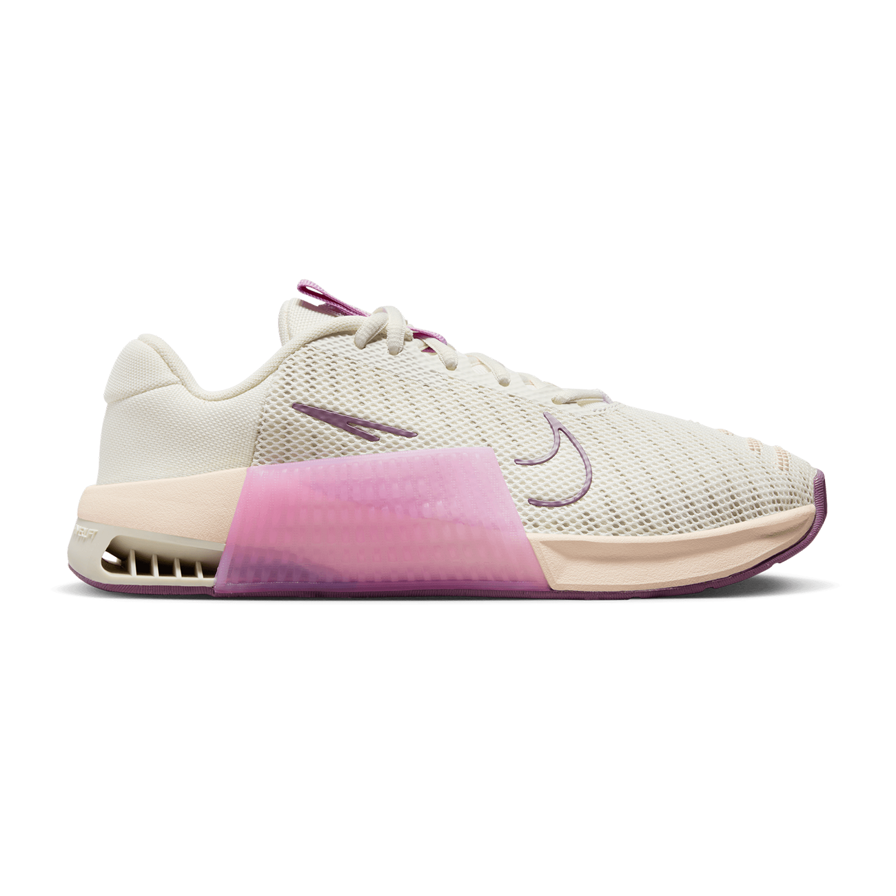 Woman Shoes for CrossFit Nike Metcon 9 - white pink