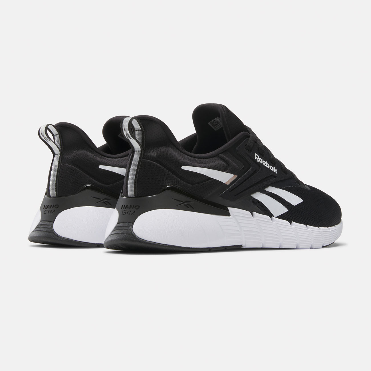 Reebok Men's Nano Gym Training Shoes, Size 12, Black/White