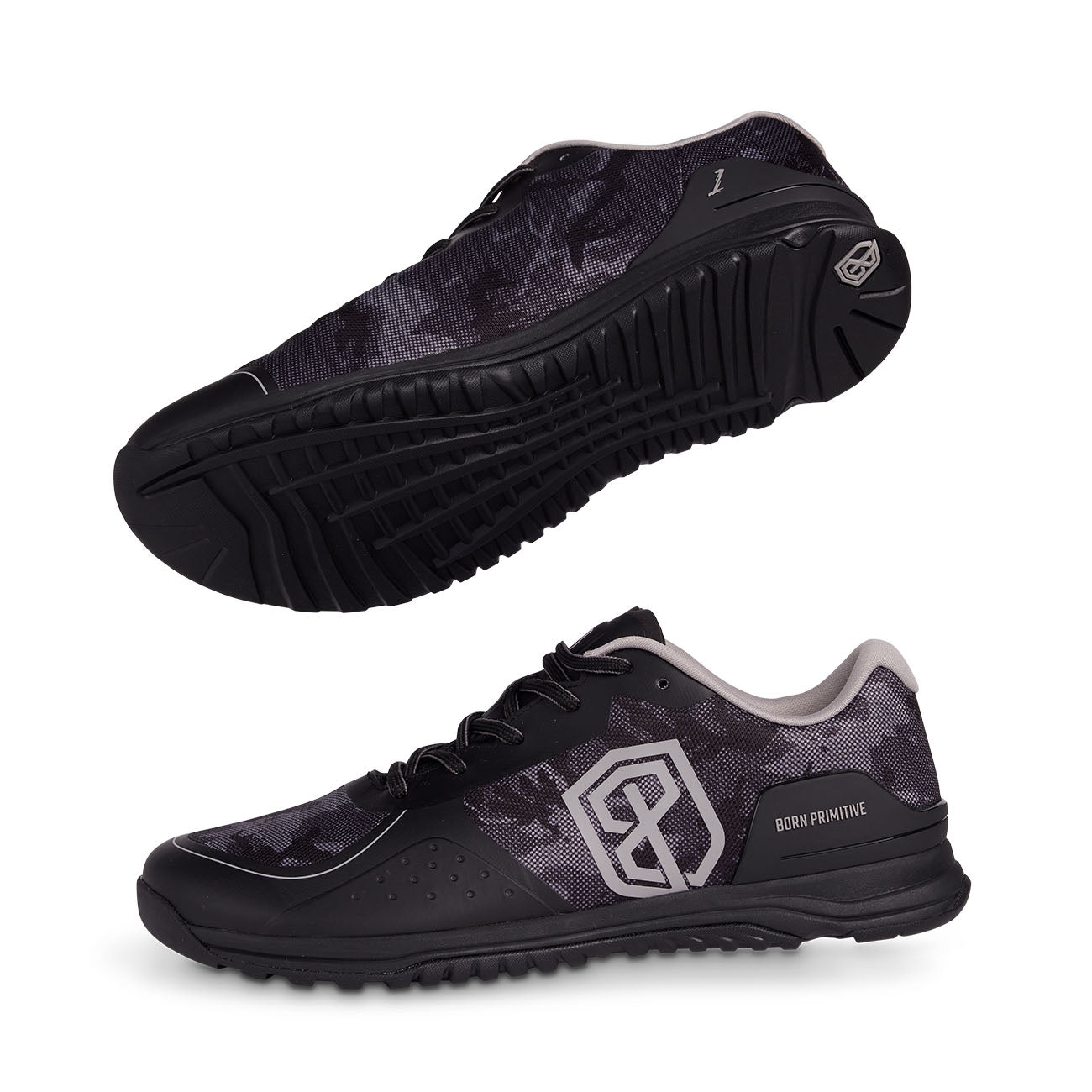 Men's Born Primitive Savage 1 Training Shoes 8.5 Regular Black Camo