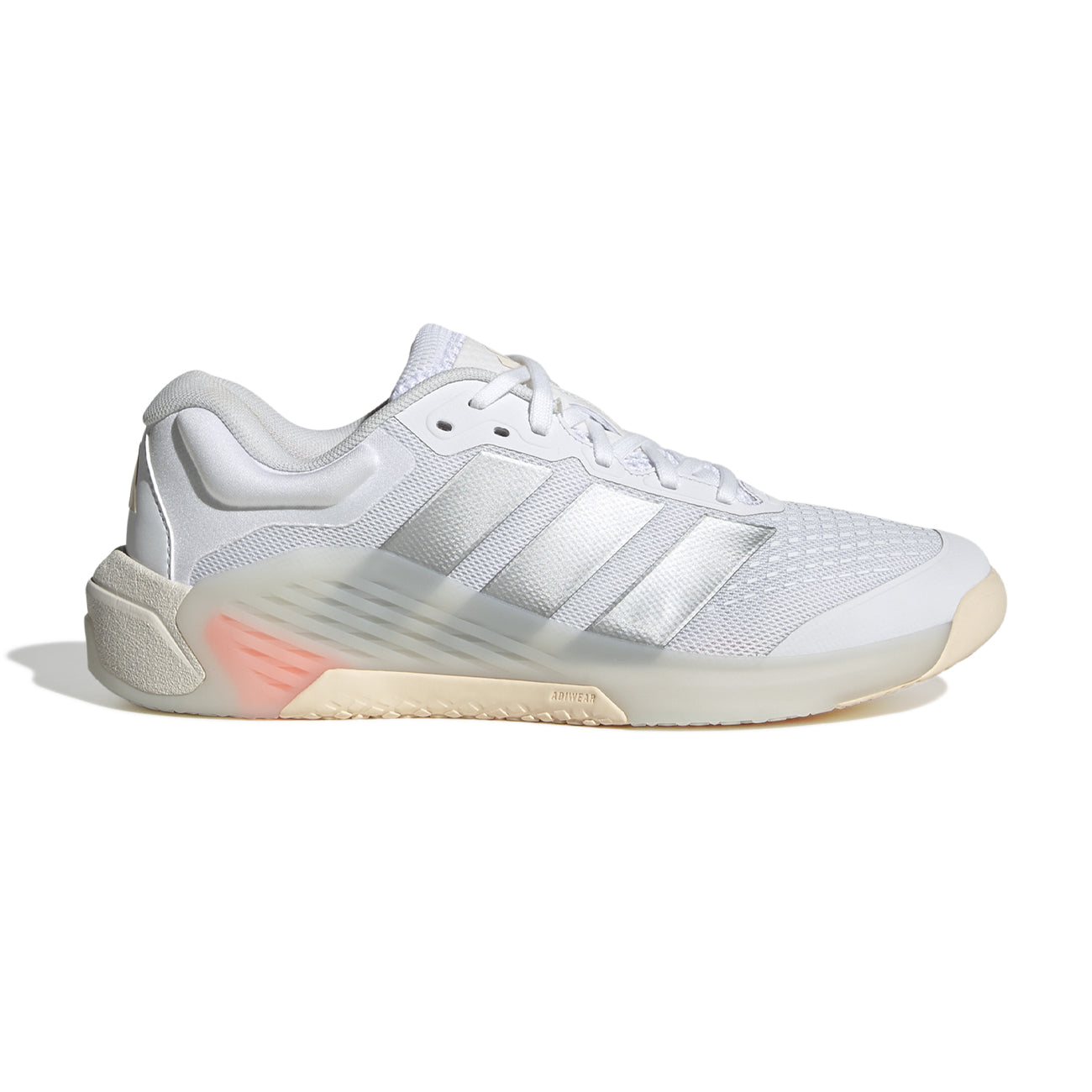 Women's adidas Dropset 4 Power | White / Lucid Orange – Box Basics