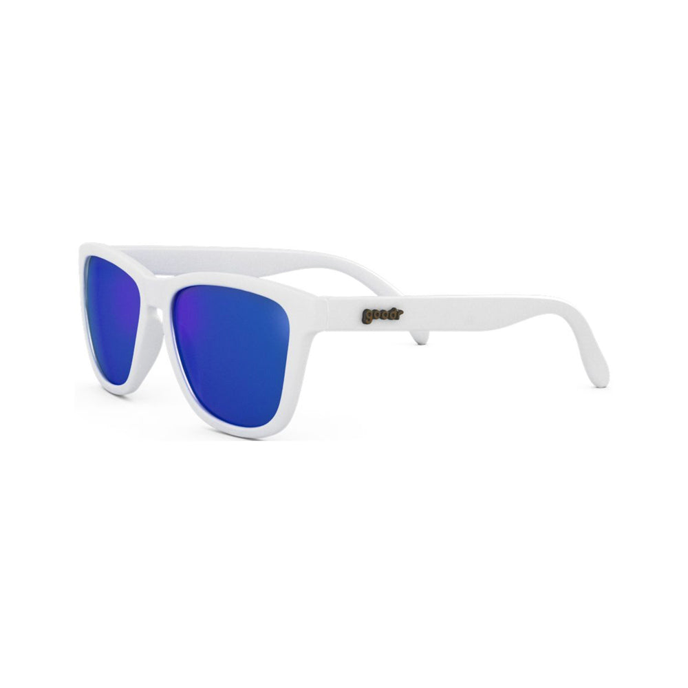 Goodr unisex OG Running Sunglasses in White/Blue | Fit2Run