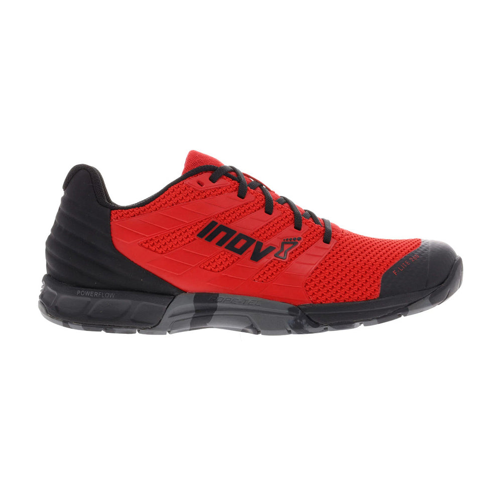 
            
                Load image into Gallery viewer, Men&amp;#39;s Inov-8 F-Lite 260 v2 Knit in red and black colors
            
        