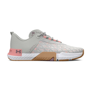 
            
                Load image into Gallery viewer, Women&amp;#39;s Under Armour TriBase Reign 5 in grey and pink
            
        