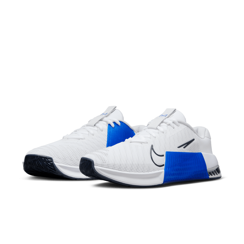 Nike metcon 4 red 2025 white blue