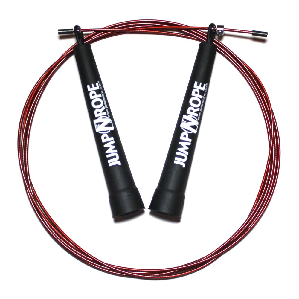JumpNRope R1 Speed Rope in red