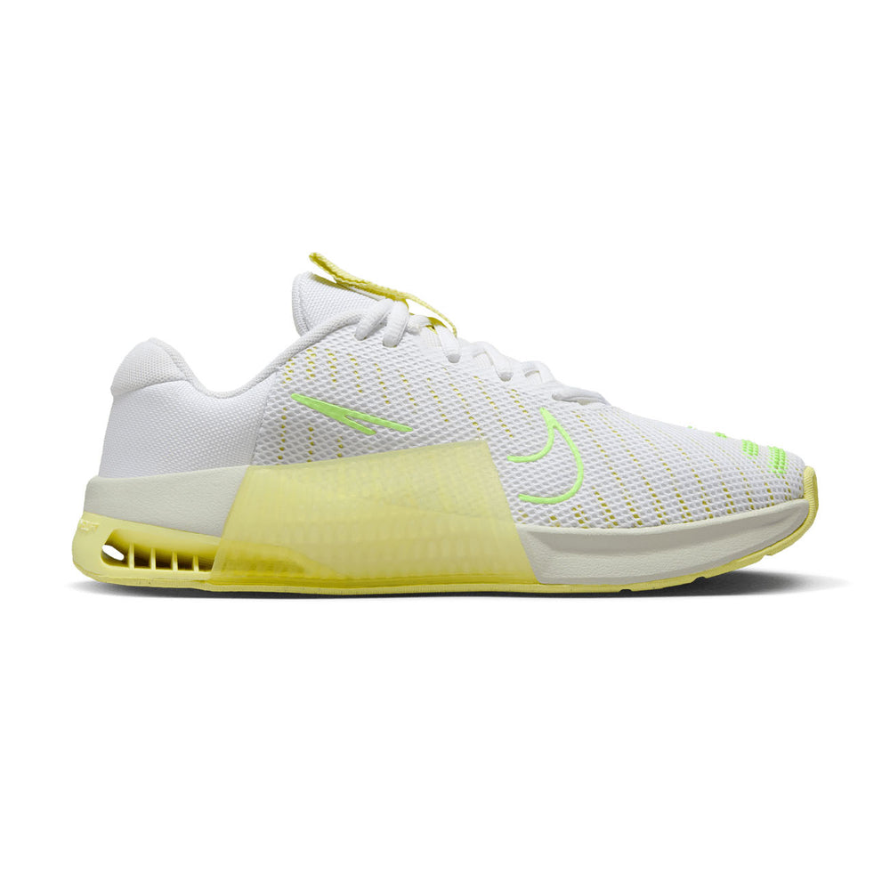 Women's Nike Metcon 9 White / Lime Blast / Luminous Green