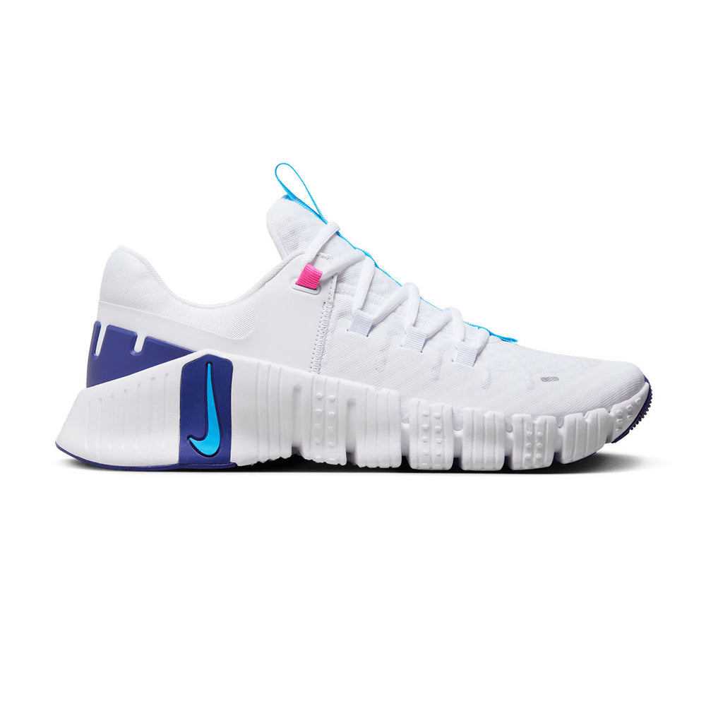 Men's Nike Free Metcon 5 White / Aquarius Blue / Fierce Pink