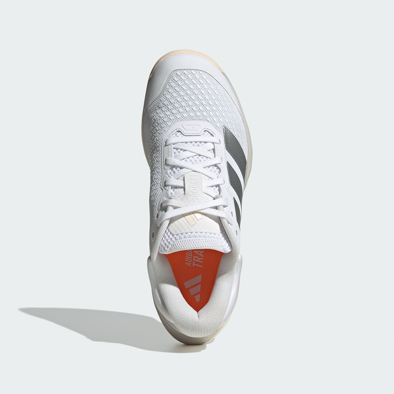 Women's adidas Dropset 4 | White / Lucid Orange – Box Basics