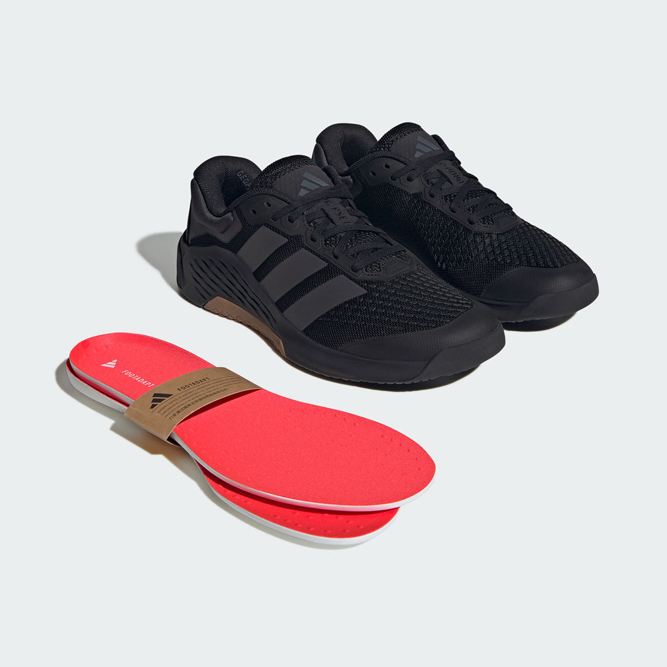 Men's adidas Dropset 4 | Black / Gum – Box Basics