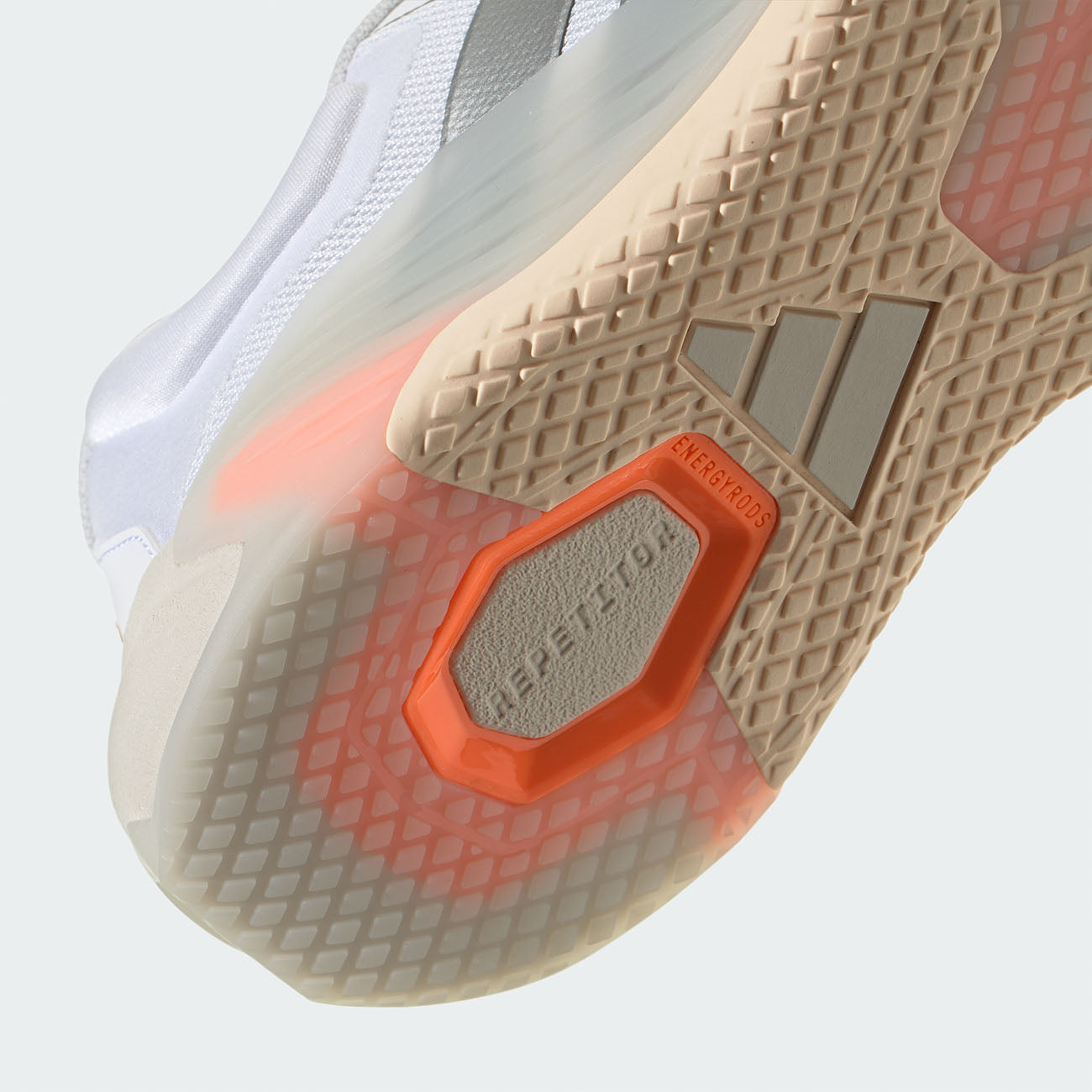 Women's adidas Dropset 4 | White / Lucid Orange – Box Basics