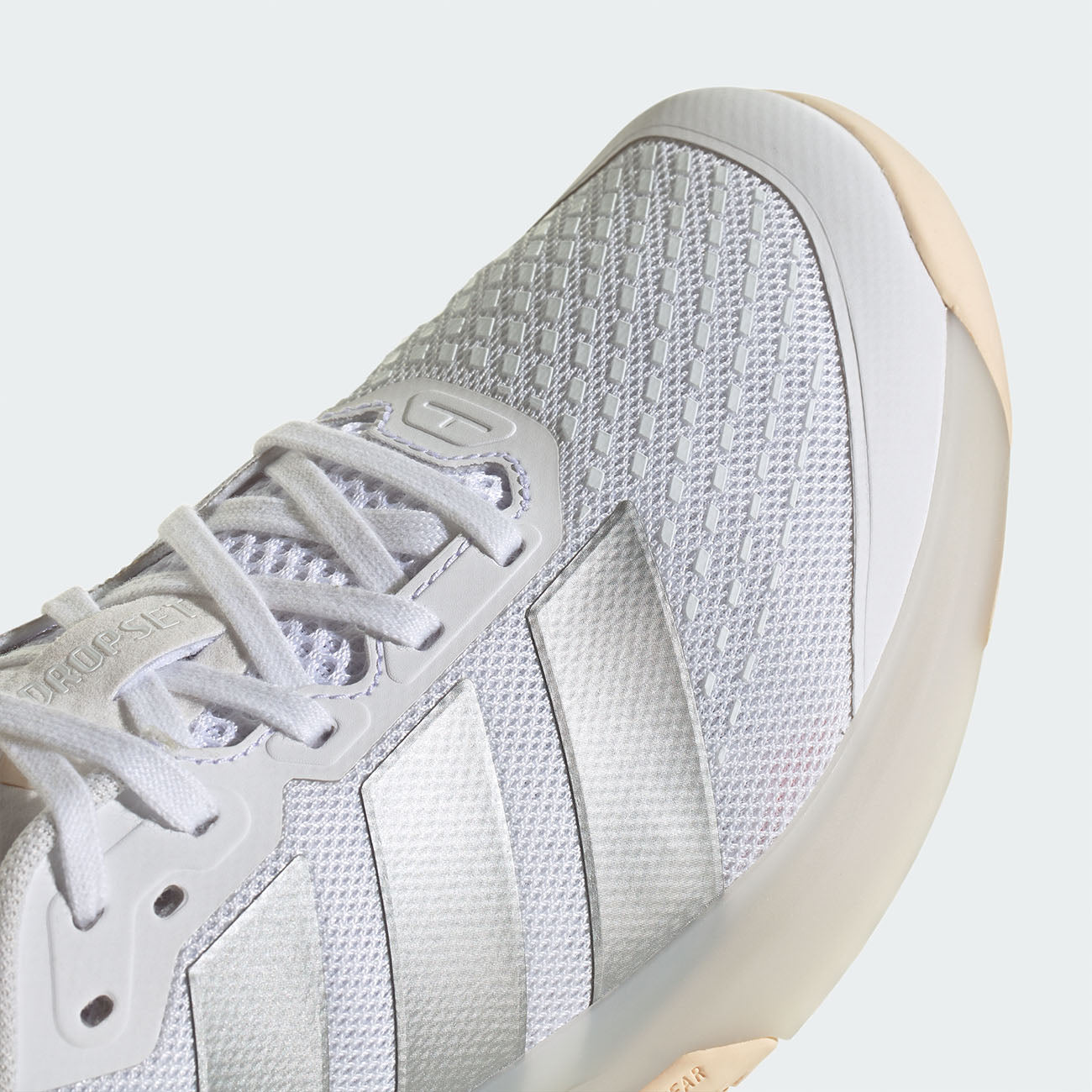 Women's adidas Dropset 4 | White / Lucid Orange – Box Basics