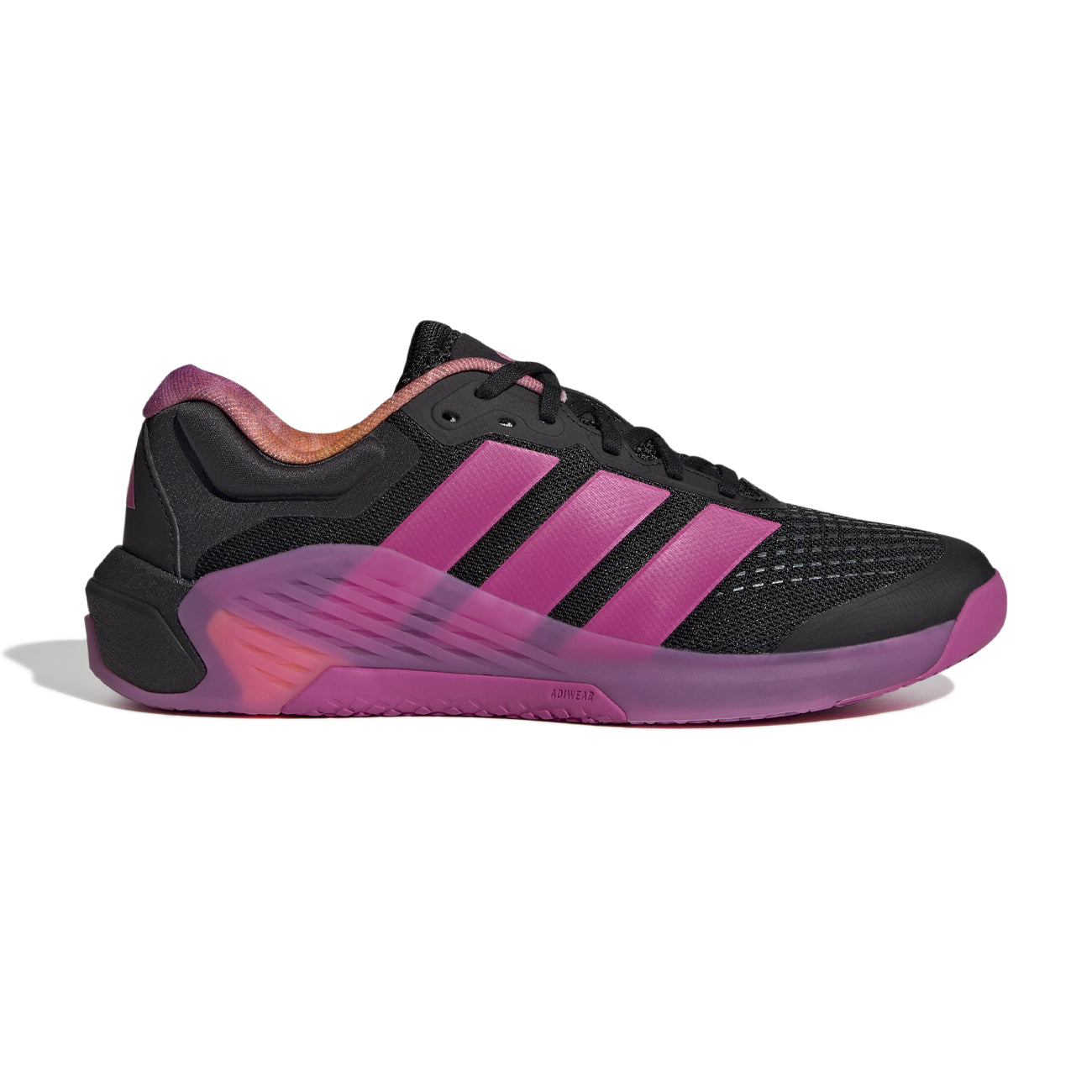 Women's adidas Dropset 4 Power (Core Black / Semi Lucid Fuchsia / Lucid Tangerine)