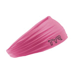 TYR headband in pink color