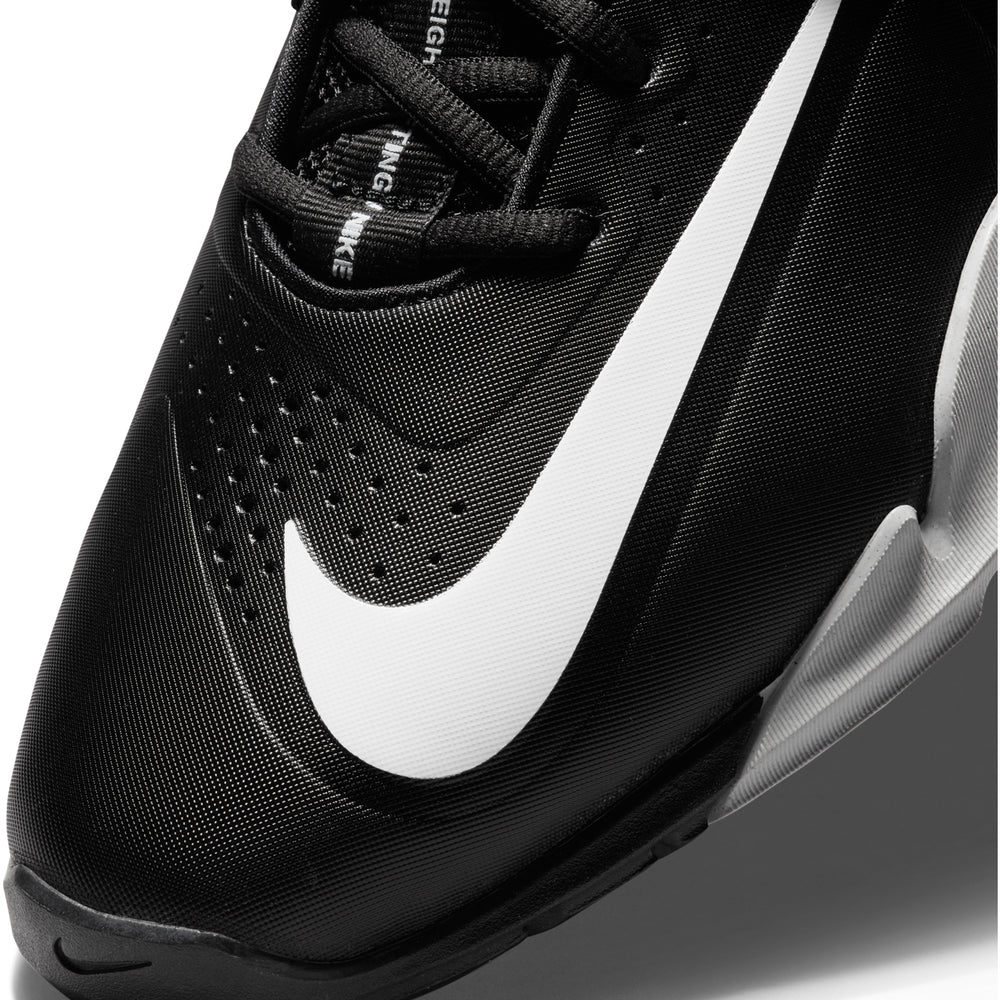 Nike Savaleos, nike, savaleos, weightlifting, crossfit, lifting, shoe, black, white