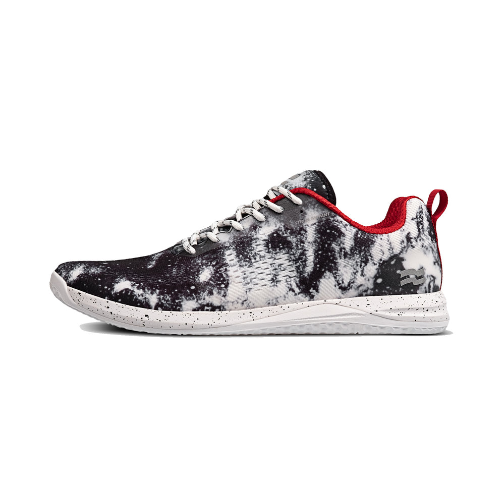 
            
                Load image into Gallery viewer, Strike Movement Haze DS trainers in black, white, and red
            
        