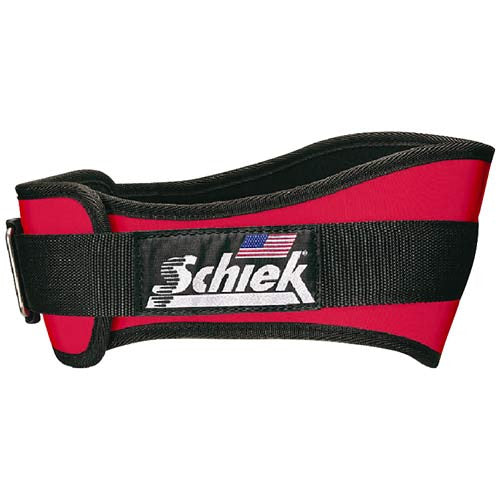 Schiek 2004 Lifting Belt - Red