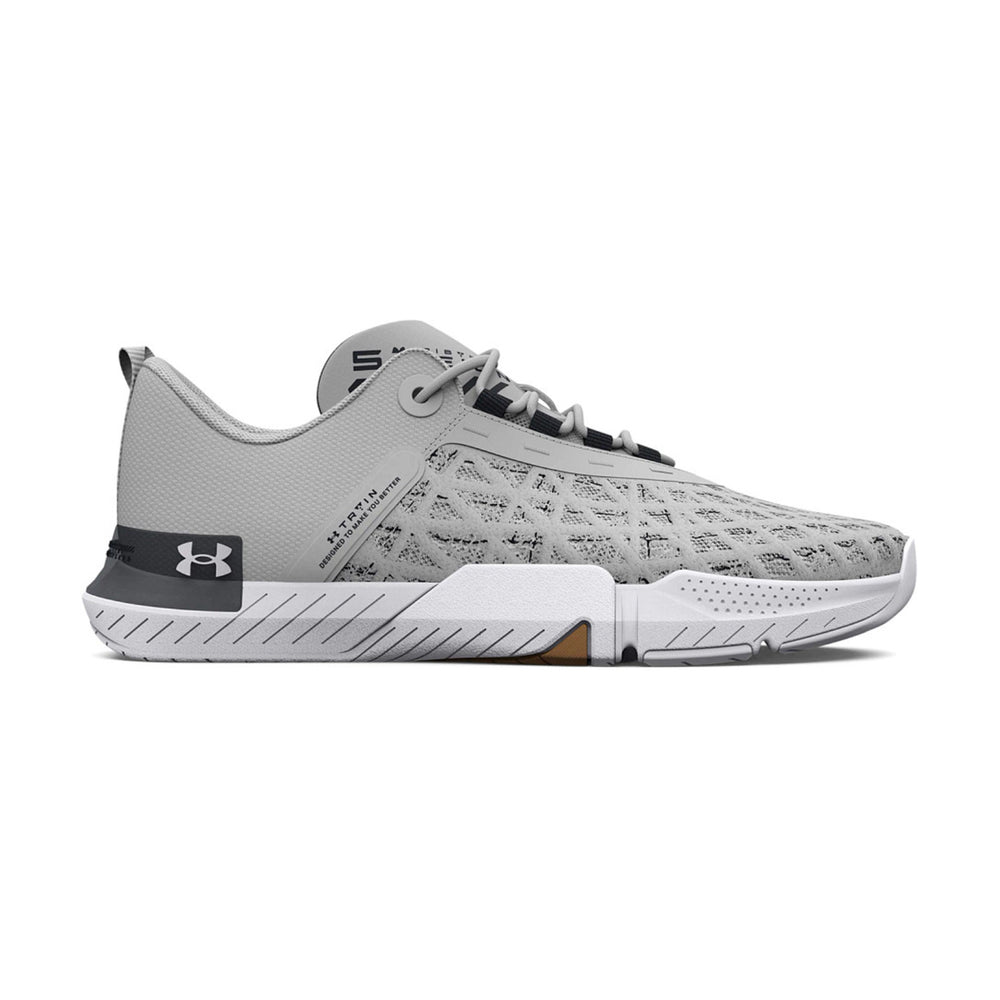 UNDER ARMOUR TRIBASE REIGN 5 TRAINING SHOE IN GREY