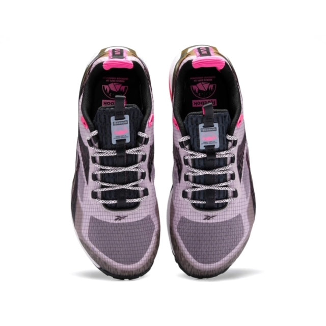 Womens Reebok Zig Nano Pink Gray Running Shoes SZ. 6.5