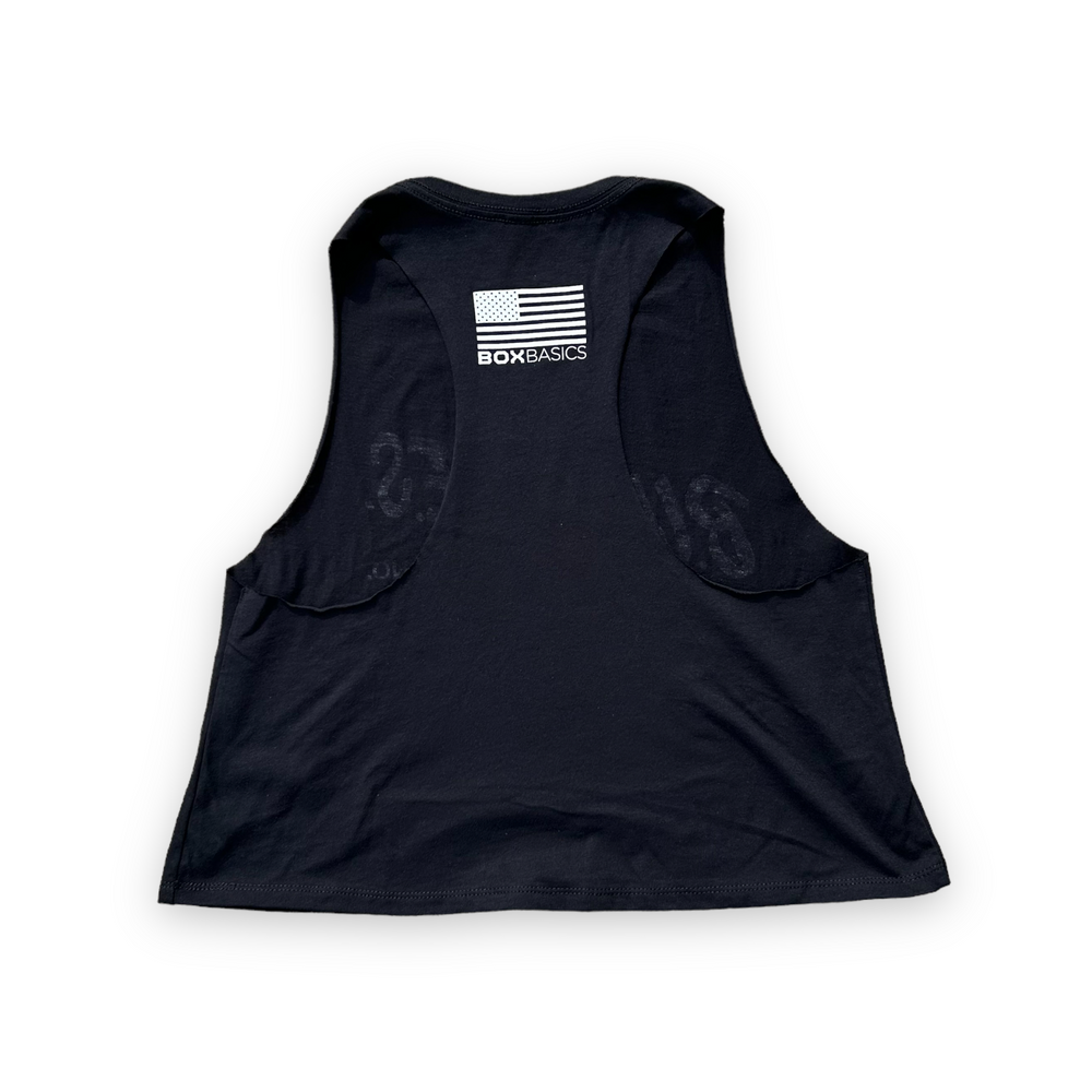 
            
                Load image into Gallery viewer, Women&amp;#39;s Burpees Crop Tank
            
        