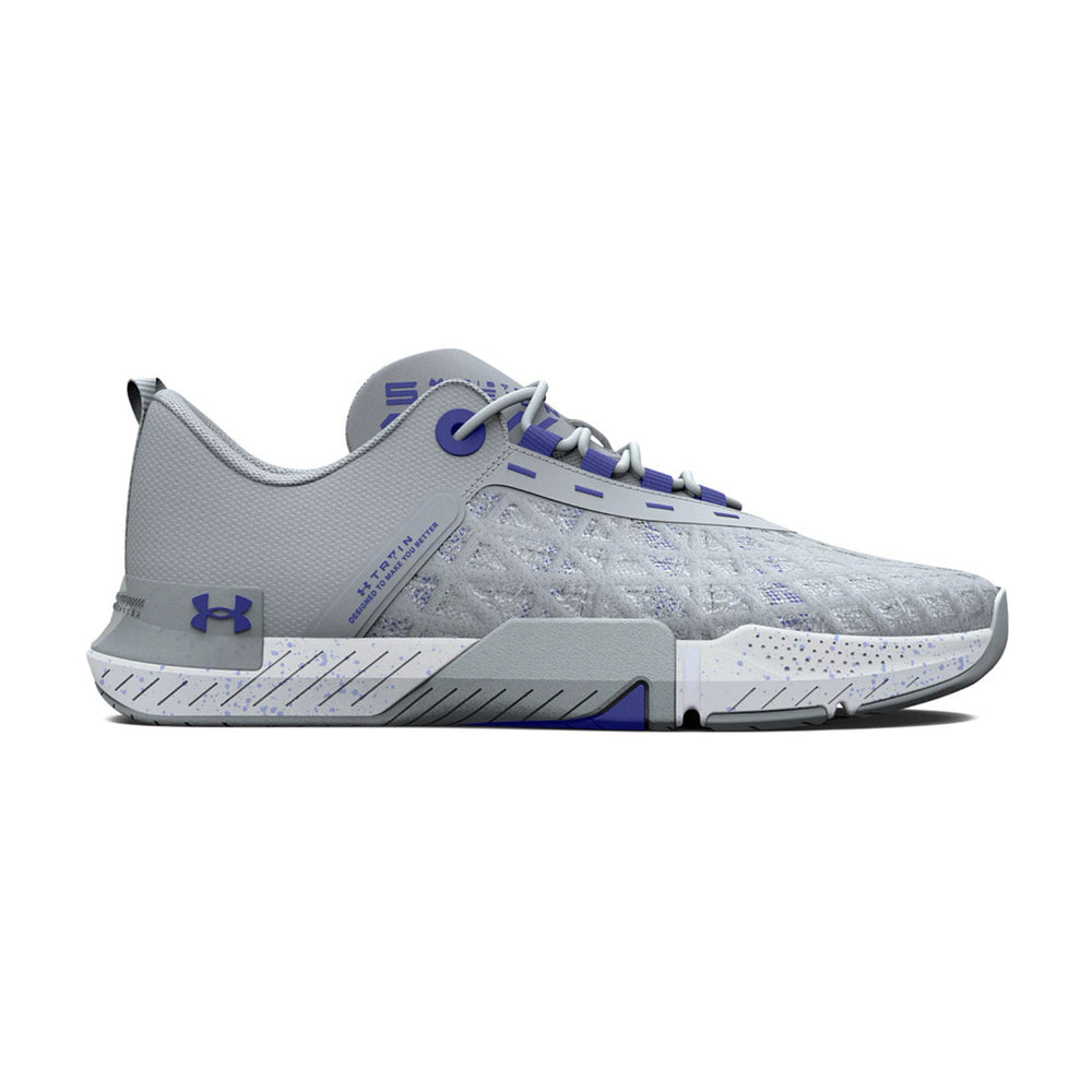 
            
                Load image into Gallery viewer, women&amp;#39;s under armour tribase reign 5 training shoe in grey mist blue
            
        